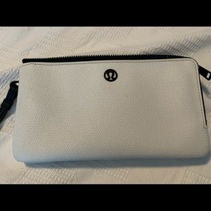 Lululemon white wristlet